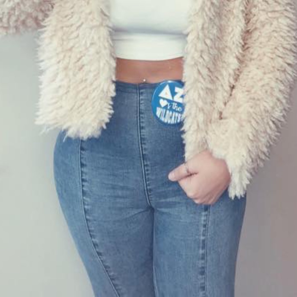 Free People | Slim Pull-On Flare Jeans